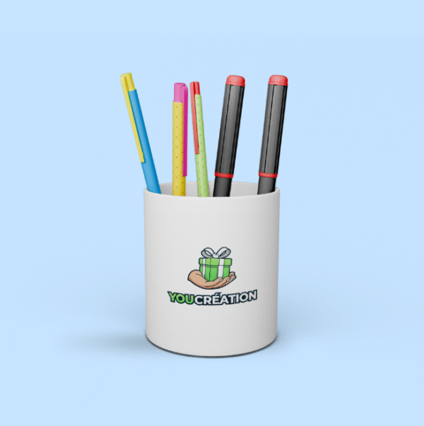 pot à crayons céramique à personnaliser