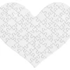 Puzzles Forme Coeur (63 Pieces)