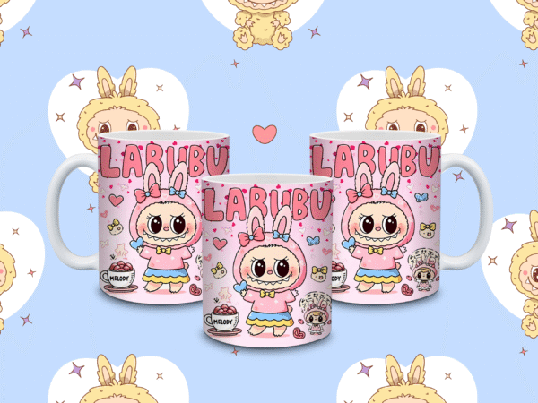 Mug Personnalisé Labubu – 11oz / 325ml | 9 Modèles Disponibles