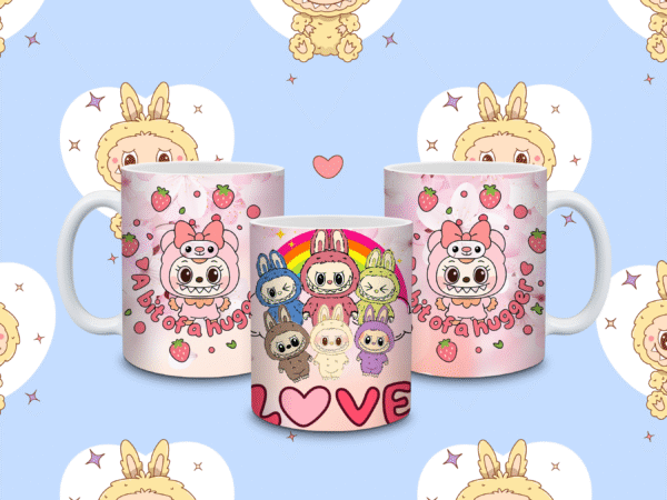 Mug Personnalisé Labubu – 11oz / 325ml | 9 Modèles Disponibles
