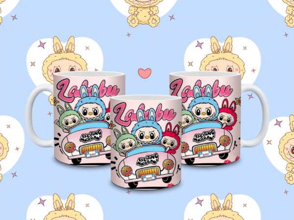 Mug Personnalisé Labubu – 11oz / 325ml | 9 Modèles Disponibles