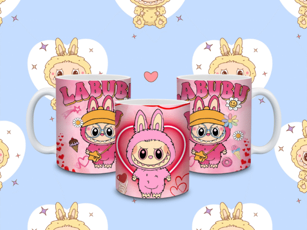 Mug Personnalisé Labubu – 11oz / 325ml | 9 Modèles Disponibles