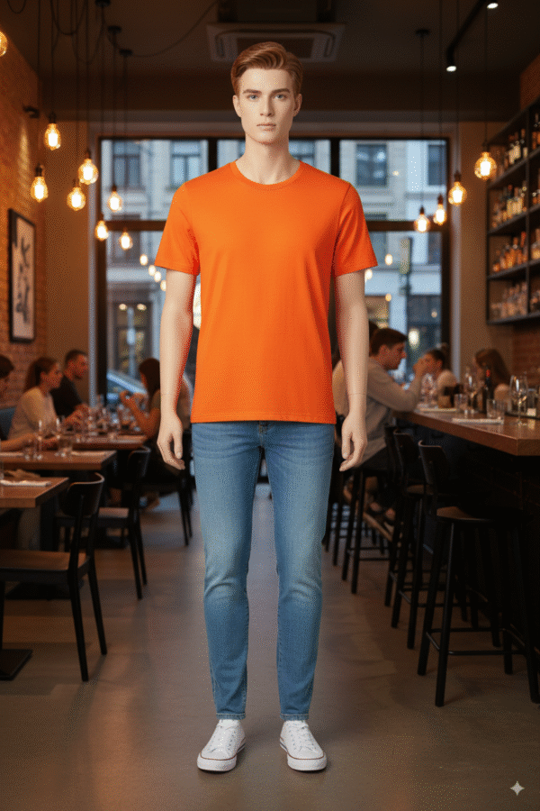 T-shirt col rond 155g/m 100% coton 50 Couleurs