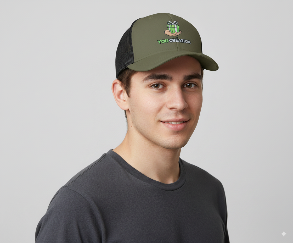 Casquette Filet Écoresponsable – Unisexe & Tendance