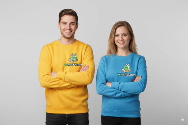 Pull Unisexe à Étiquette Amovible - 38 Couleurs