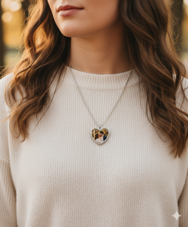 Pendentif coeur à personnaliser