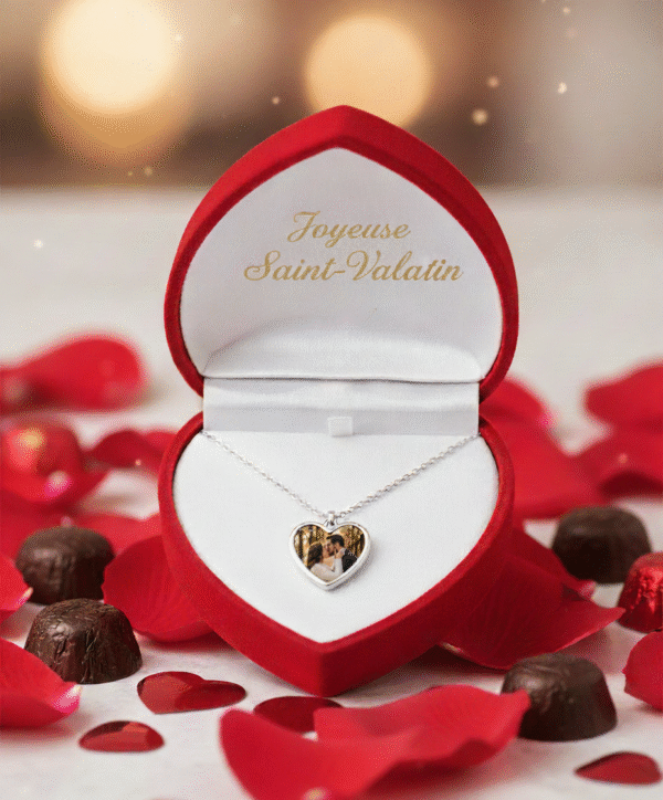 Pendentif coeur à personnaliser