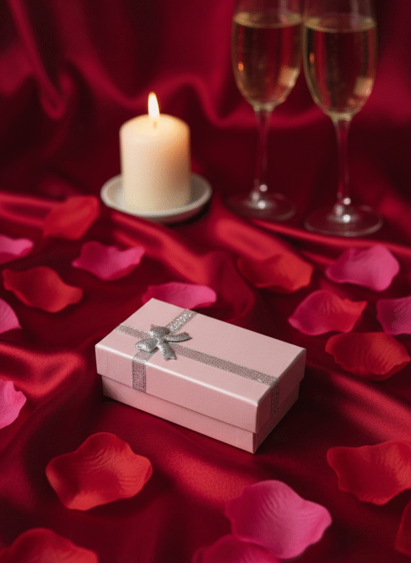 Chaîne en Acier Inoxydable Doré 45 cm, Maillon O-Plat + Pendentifs Coeur en Acier Inoxydable , Doré, 16x17x1,2mm