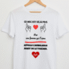 T-Shirt “Ce mec est déjà pris par une femme qui l’aime” – Humour & Amour