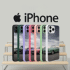 Coque iPhone  personnalisée – disponible en Noir, Transparent, Blanc, Violet, Vert, Magenta et Rose