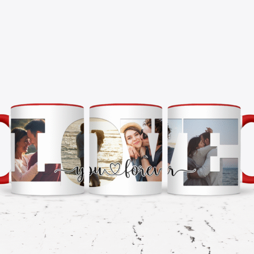 Mug 11oz rouge Love forrever